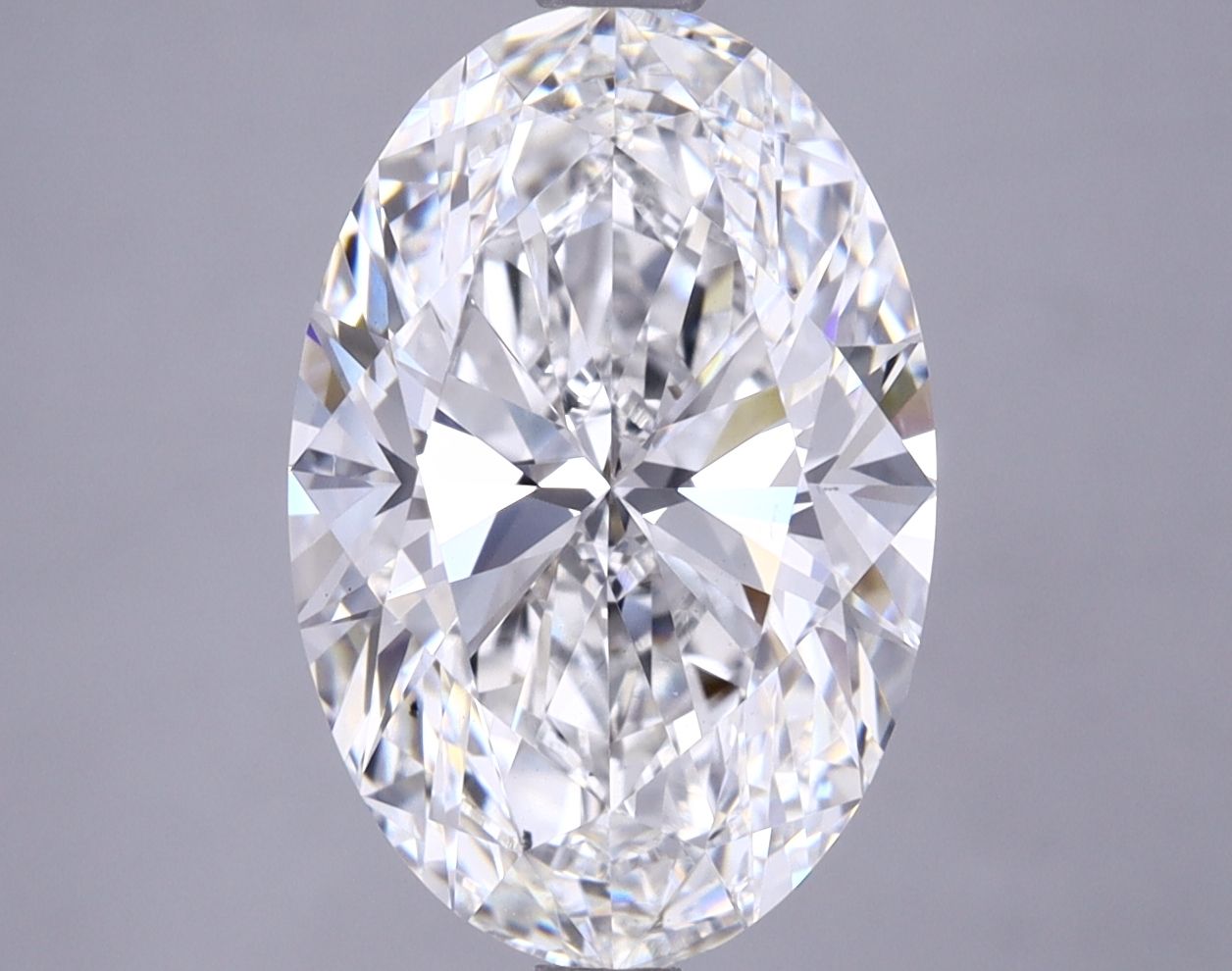 4.42 ct. oval Lab Grown Diamond front image