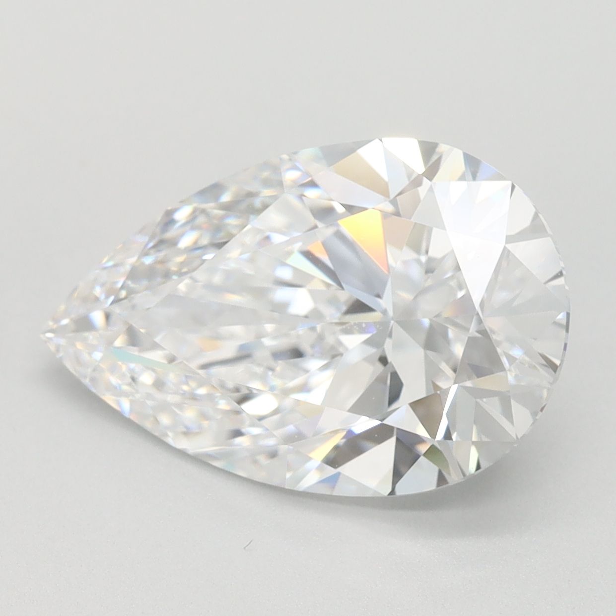 3.46 ct. pear Lab Grown Diamond front image