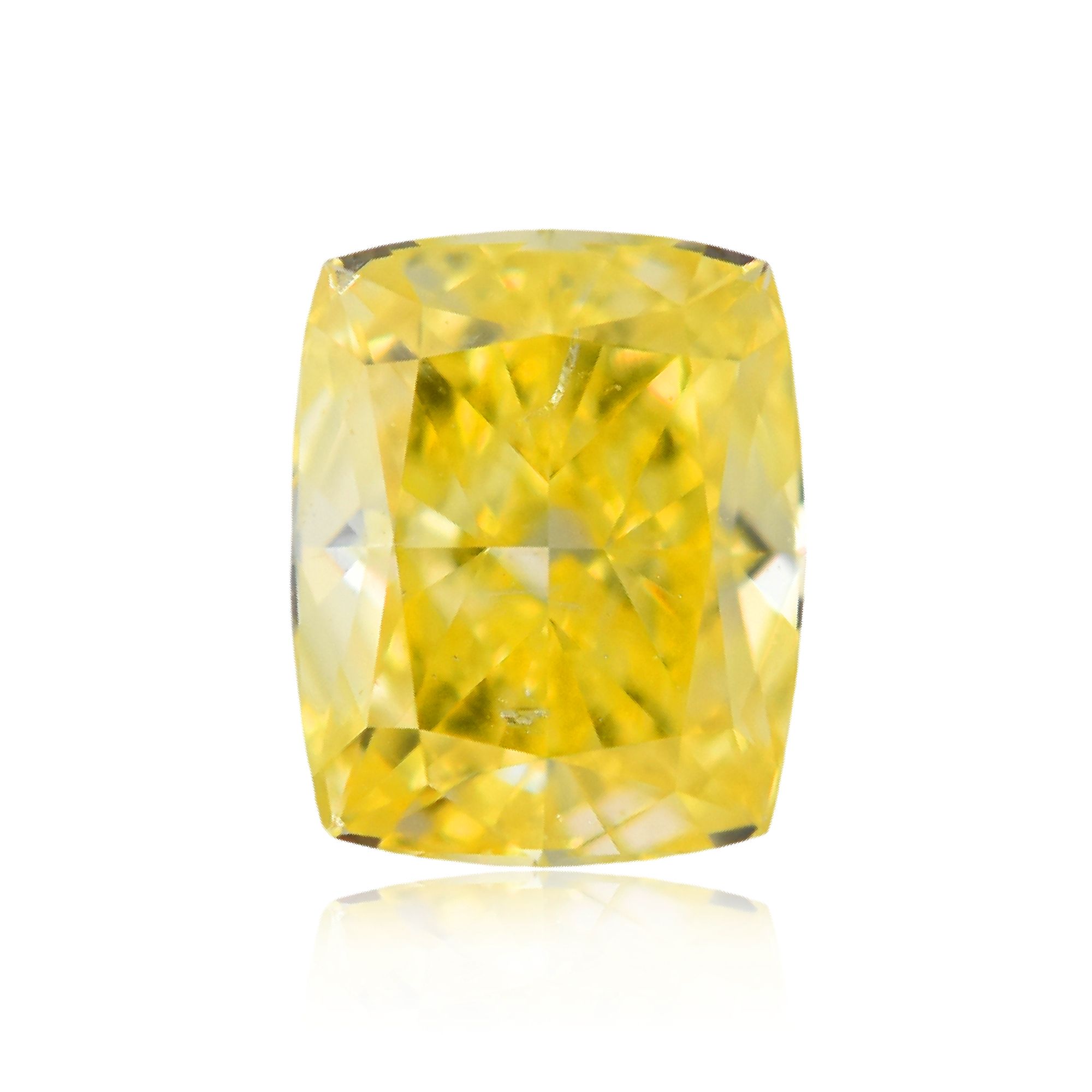 Diament 1.01 ct Fancy Vivid Yellow/SI1