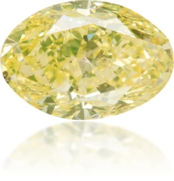 Diament 2.14 ct Fancy Intense Greenish Yellow/I1