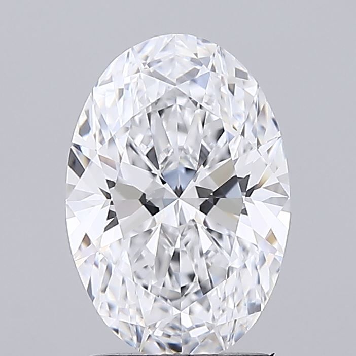 1.74 ct. oval Lab Grown Diamond front image