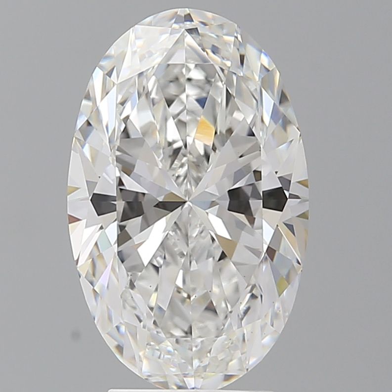 4.08 ct. oval Lab Grown Diamond front image