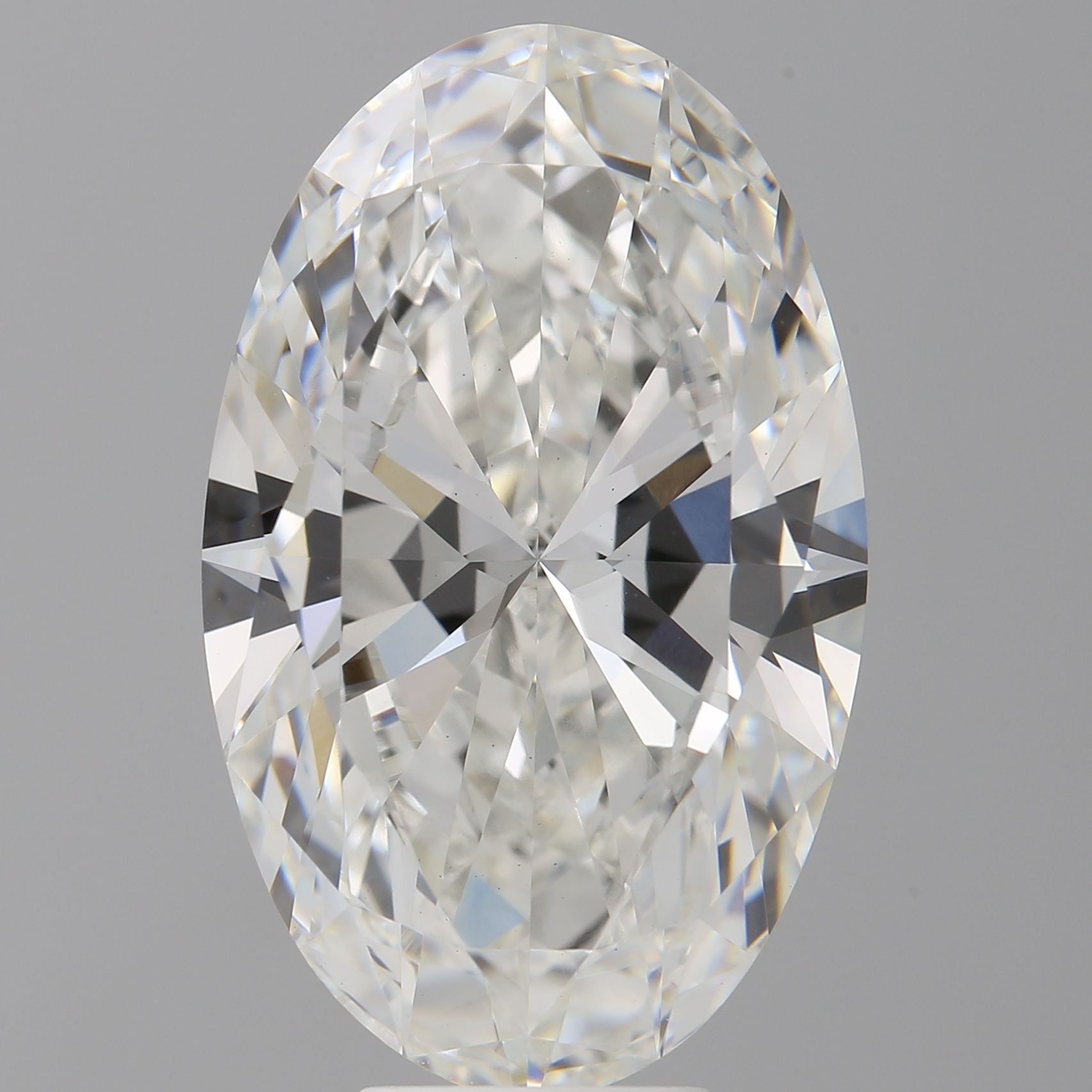 8.57 ct. oval Lab Grown Diamond front image