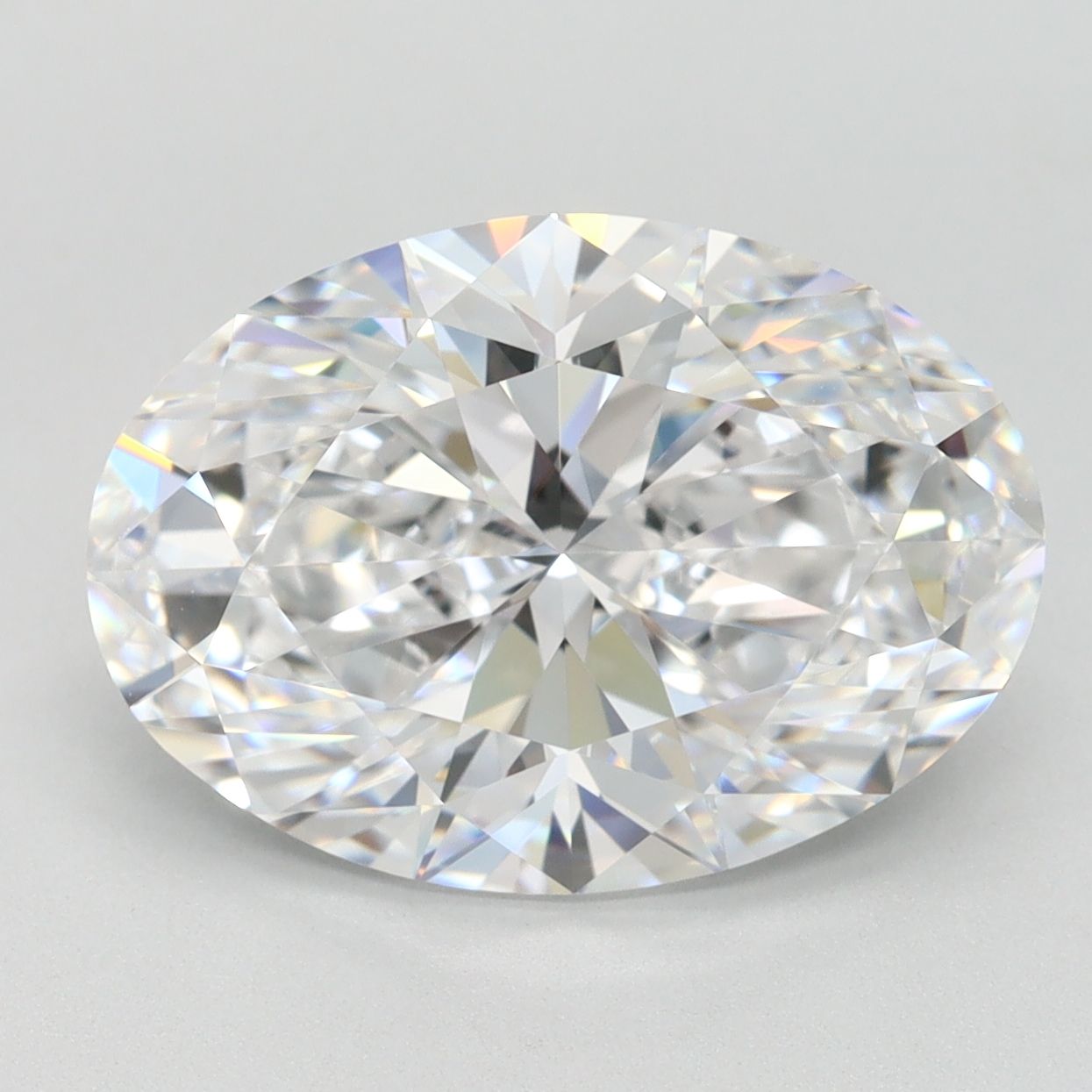 4.27 ct. oval Lab Grown Diamond front image