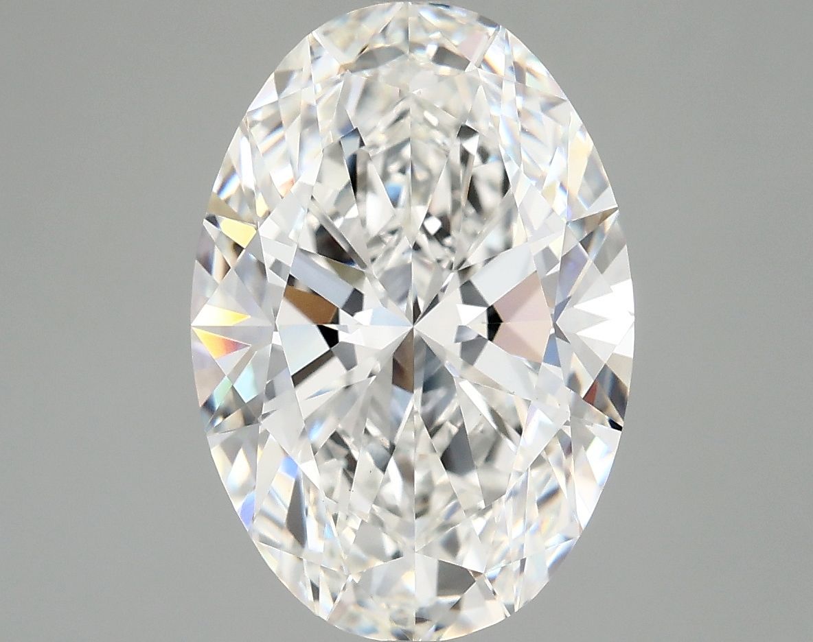5.01 ct. oval Lab Grown Diamond front image