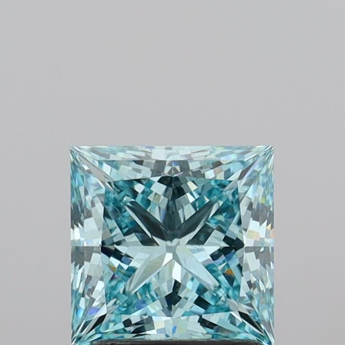 1.82 CT Fancy Vivid Blue PRINCESS