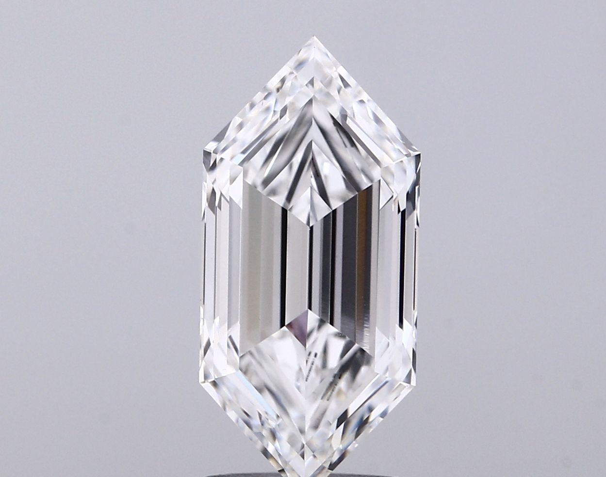 3.76 ct lab-grown Hexagonal Diamond