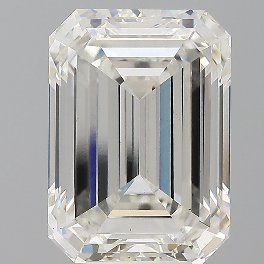 6.50 ct. emerald Lab Grown Diamond front image