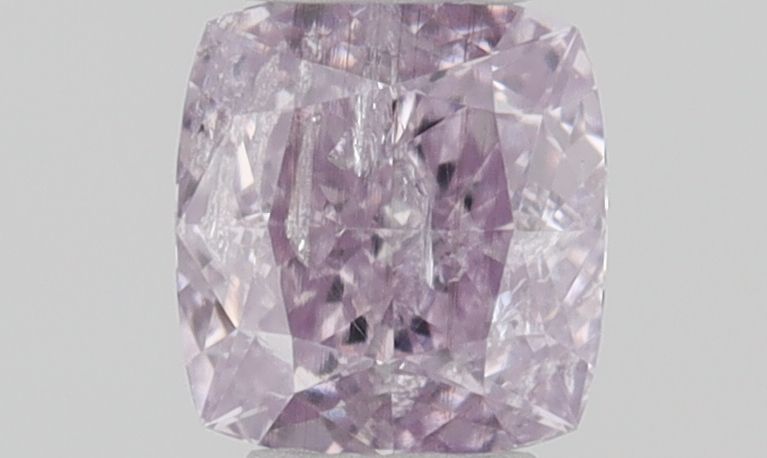 Diament 0.2 ct Fancy Intense Pink Purple/I2