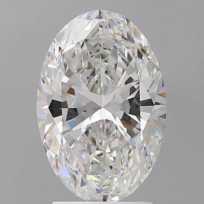 2.56 ct. oval Lab Grown Diamond front image