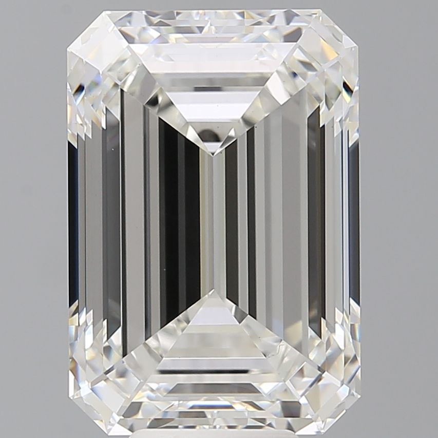 9.59 ct. emerald Lab Grown Diamond front image