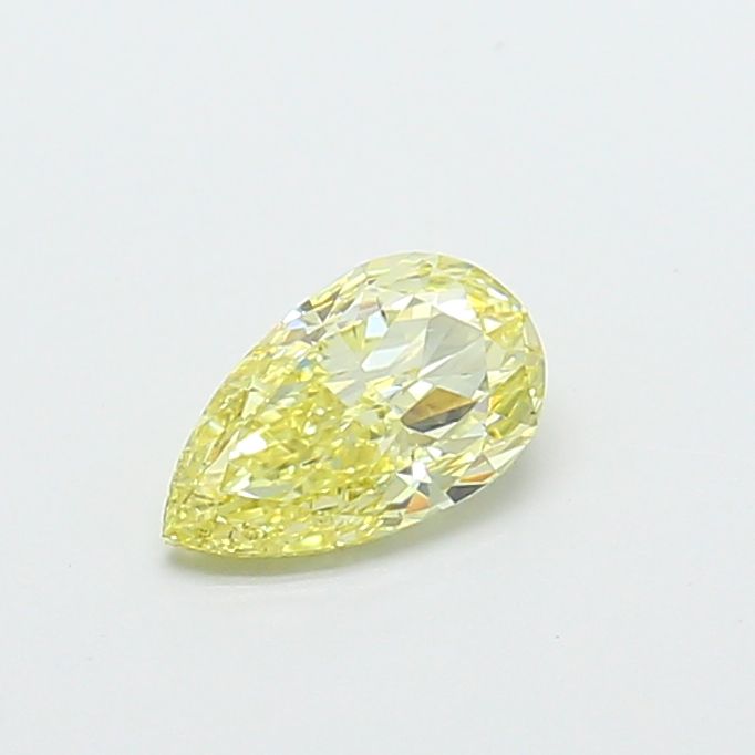 0.66 CT Fancy Intense Yellow PEAR