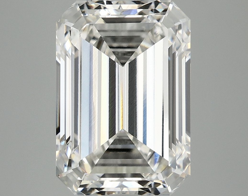 5.04 ct. emerald Lab Grown Diamond front image