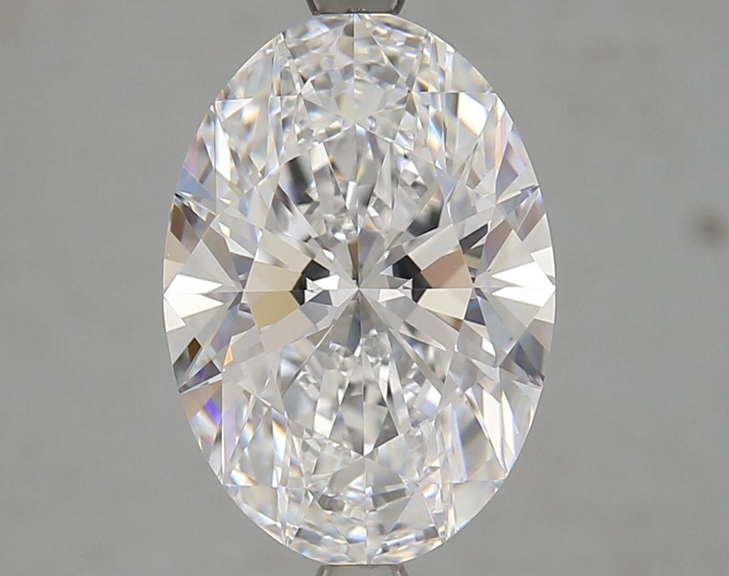 4.02 ct. oval Lab Grown Diamond front image
