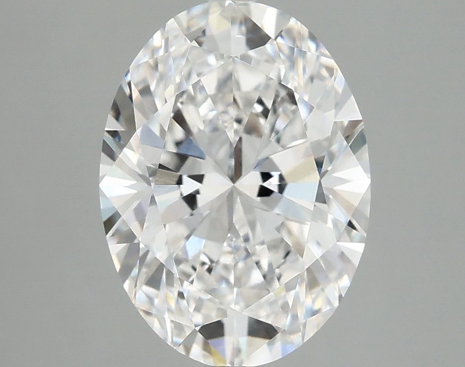 3.02 ct. oval Lab Grown Diamond front image