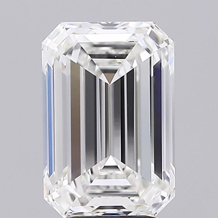 4.01 ct. emerald Lab Grown Diamond front image