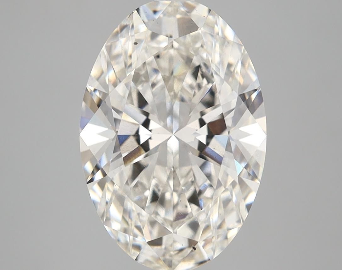 3.16 ct. oval Lab Grown Diamond front image