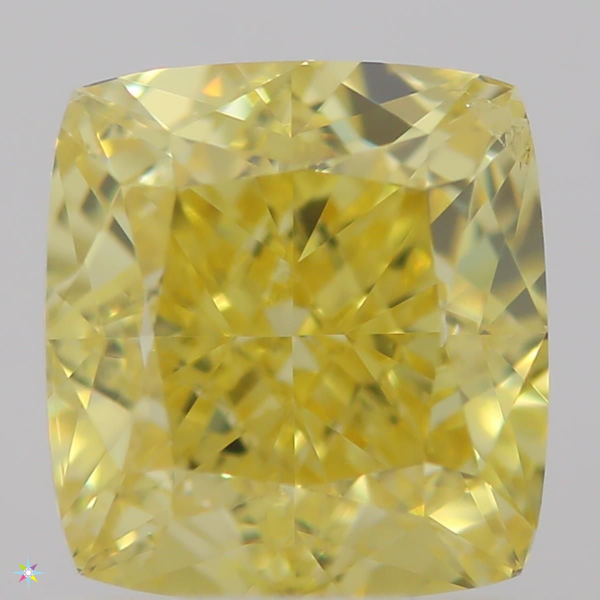 Diament 1.0 ct Fancy Vivid Yellow/SI2