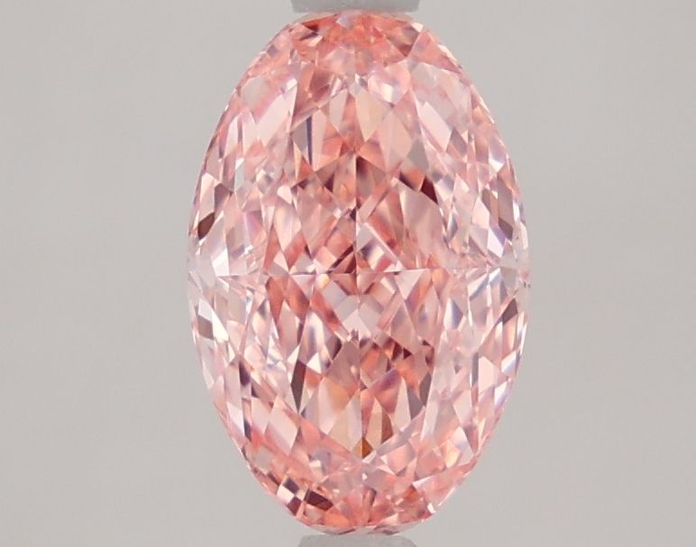 1.57 CT Fancy Vivid Pink OVAL