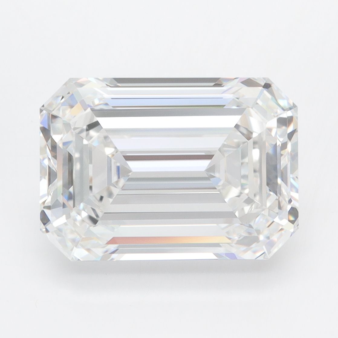 5.35 ct. emerald Lab Grown Diamond front image