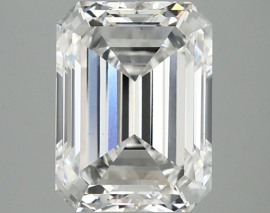 4.10 ct. emerald Lab Grown Diamond front image