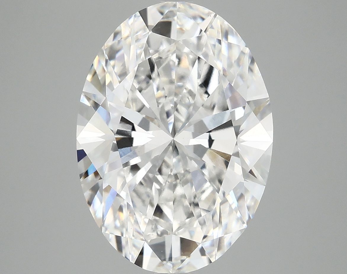 5.09 ct. oval Lab Grown Diamond front image