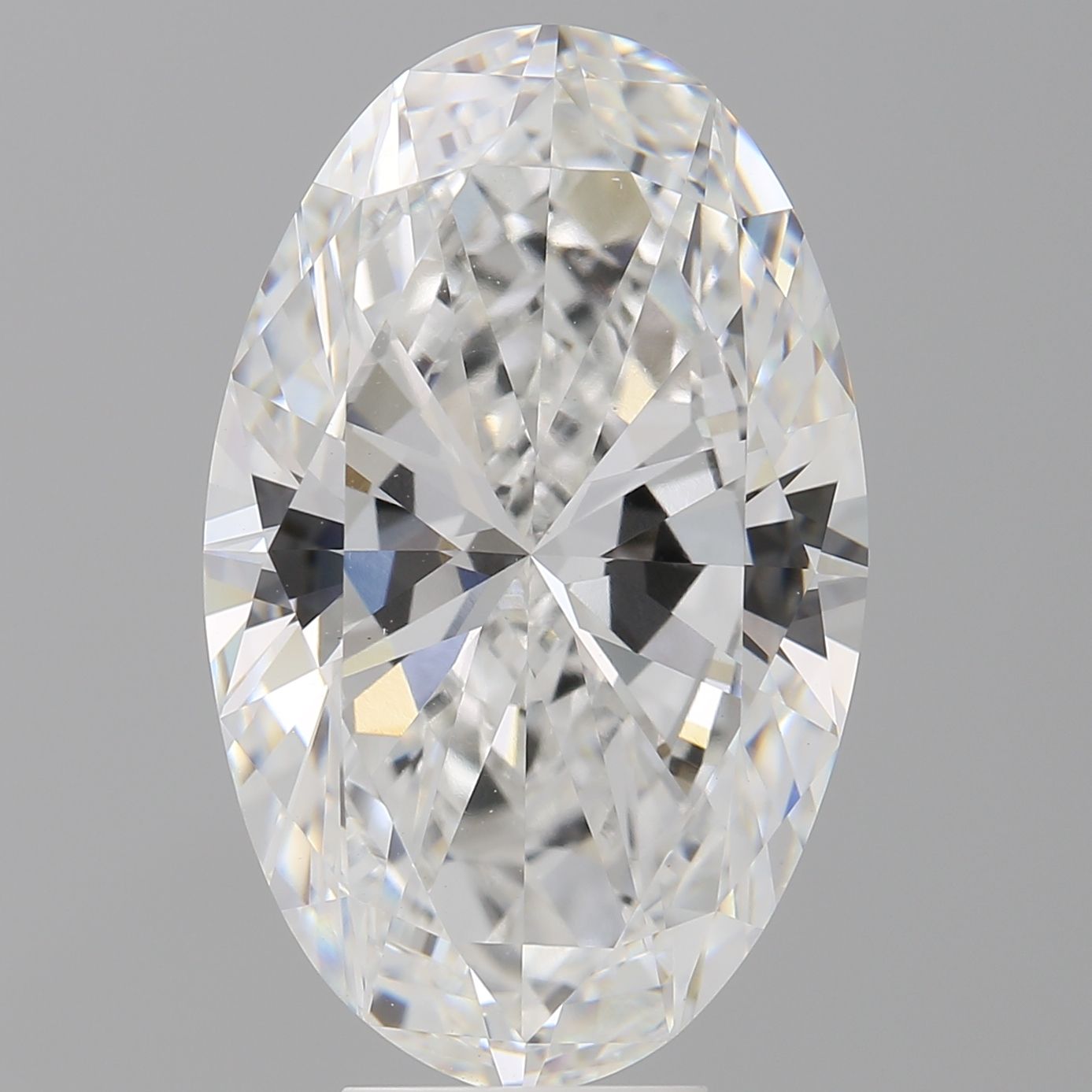 8.01 ct. oval Lab Grown Diamond front image