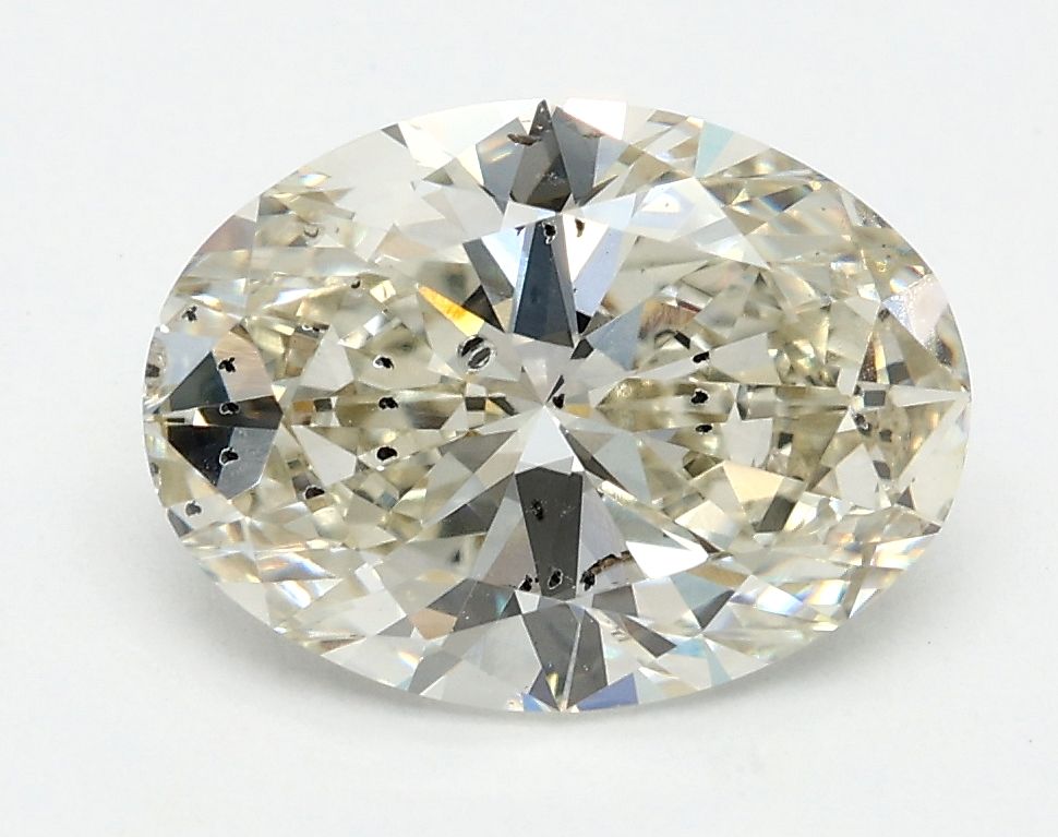 2.02 ct. oval Lab Grown Diamond front image