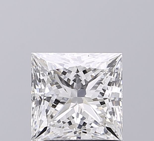 1.56 ct. princess Lab Grown Diamond front image