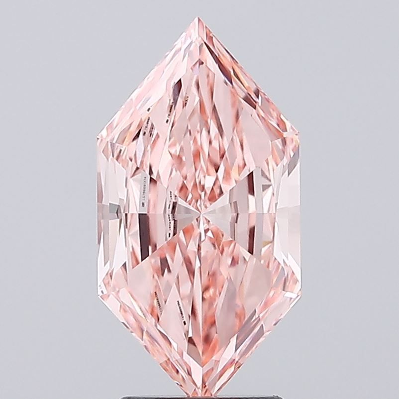 2.91 ct lab-grown Hexagonal Diamond