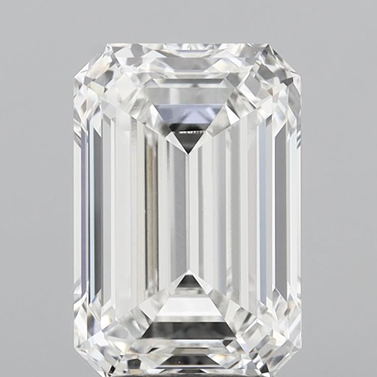 3.04 ct. emerald Lab Grown Diamond front image