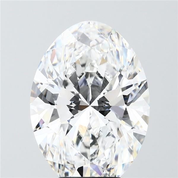 6.06 ct. oval Lab Grown Diamond front image