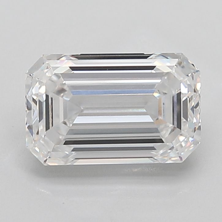 5.42 ct. emerald Lab Grown Diamond front image