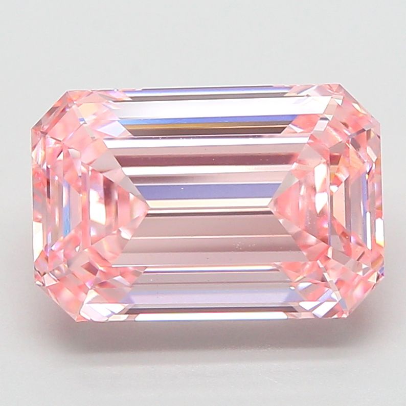 5.01 ct. emerald Lab Grown Diamond front image