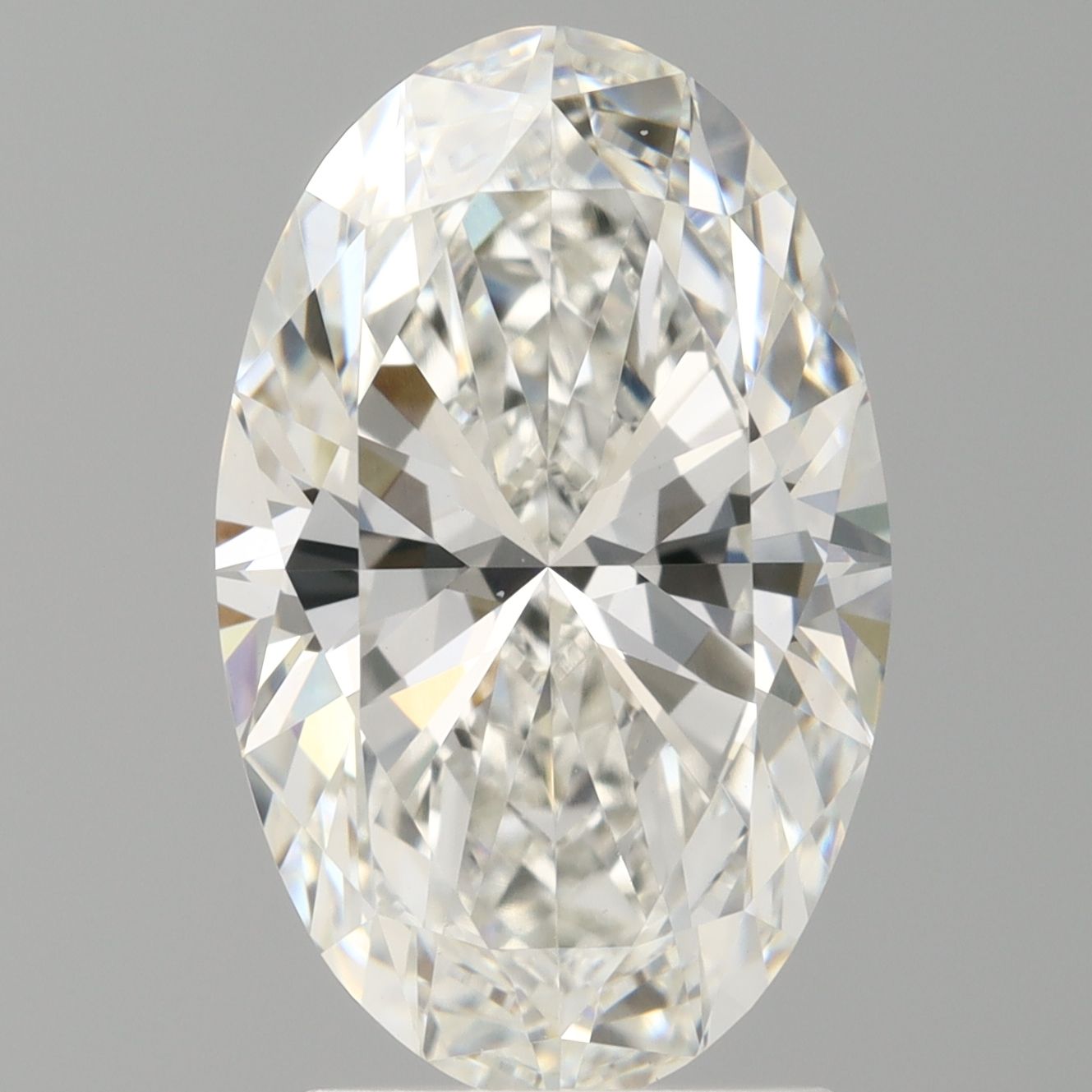 2.59 ct. oval Lab Grown Diamond front image