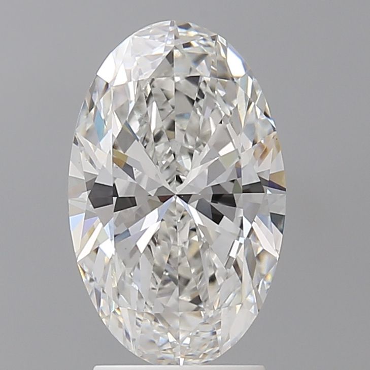 2.60 ct. oval Lab Grown Diamond front image