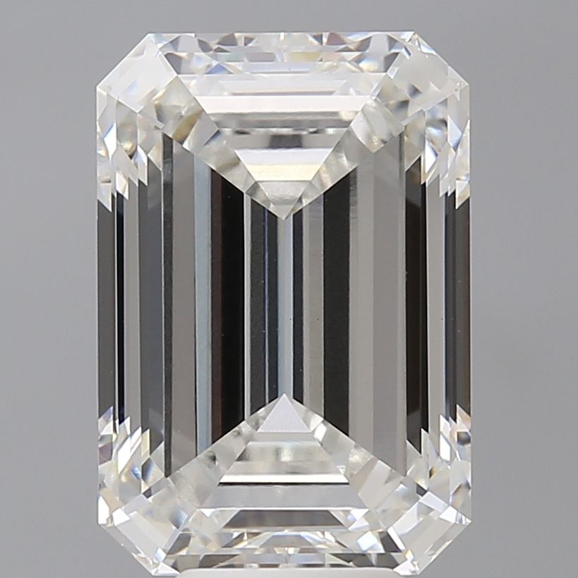 7.57 ct. emerald Lab Grown Diamond front image