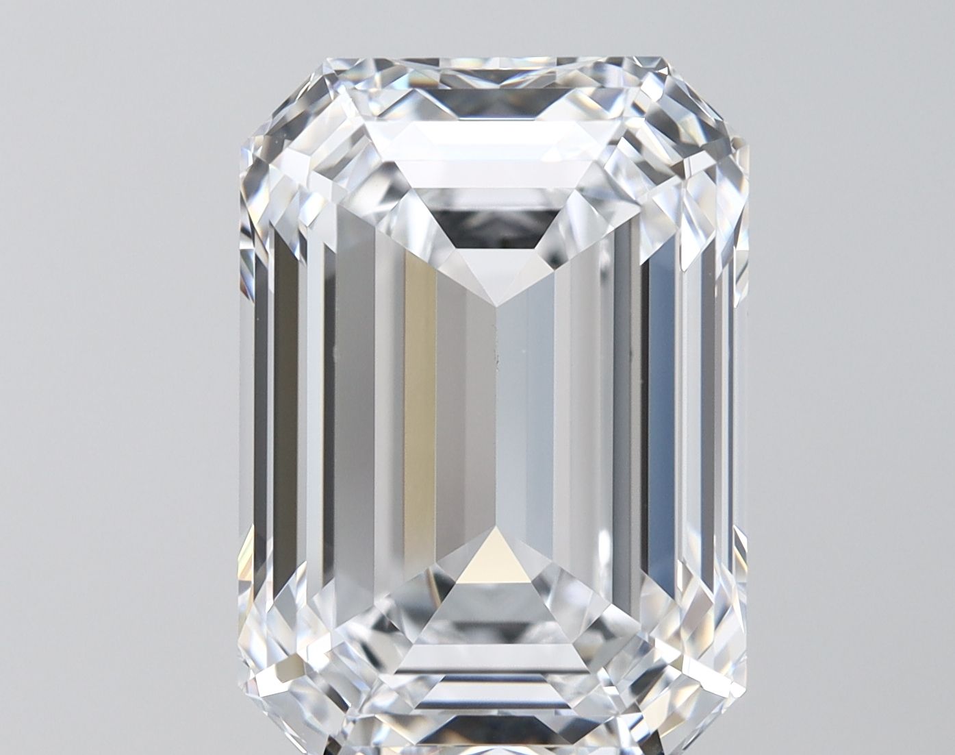 6.08 ct. emerald Lab Grown Diamond front image