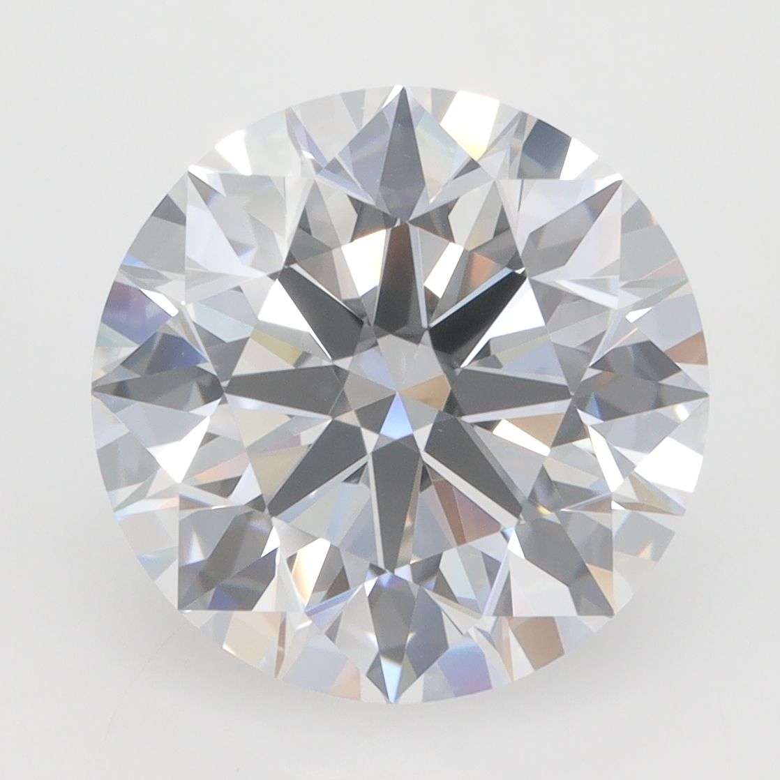 4.26 ct. round Lab Grown Diamond front image