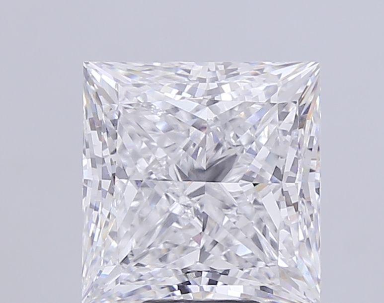 8.21 ct. princess Lab Grown Diamond front image