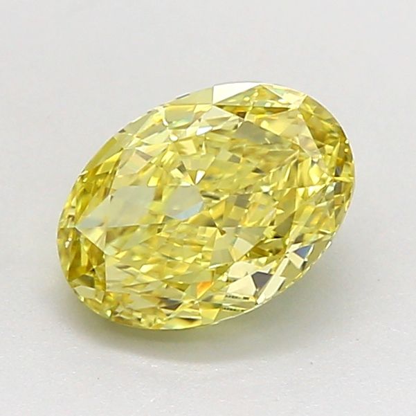 1.07 CT Fancy Intense Yellow OVAL