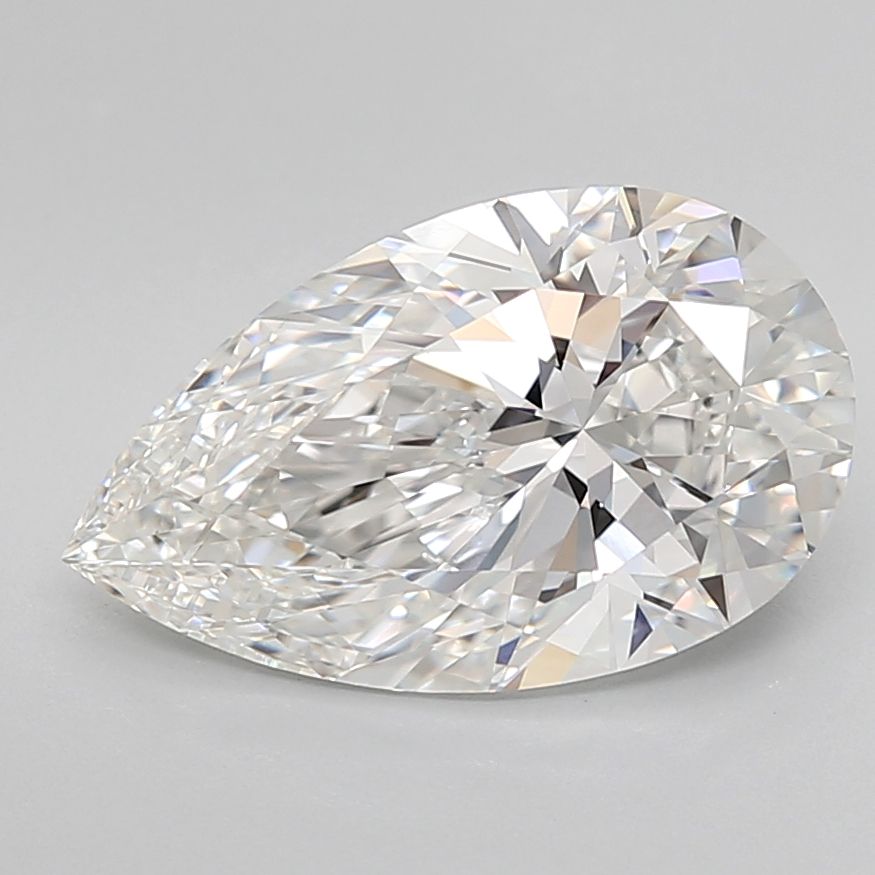 3.70 ct. pear Lab Grown Diamond front image