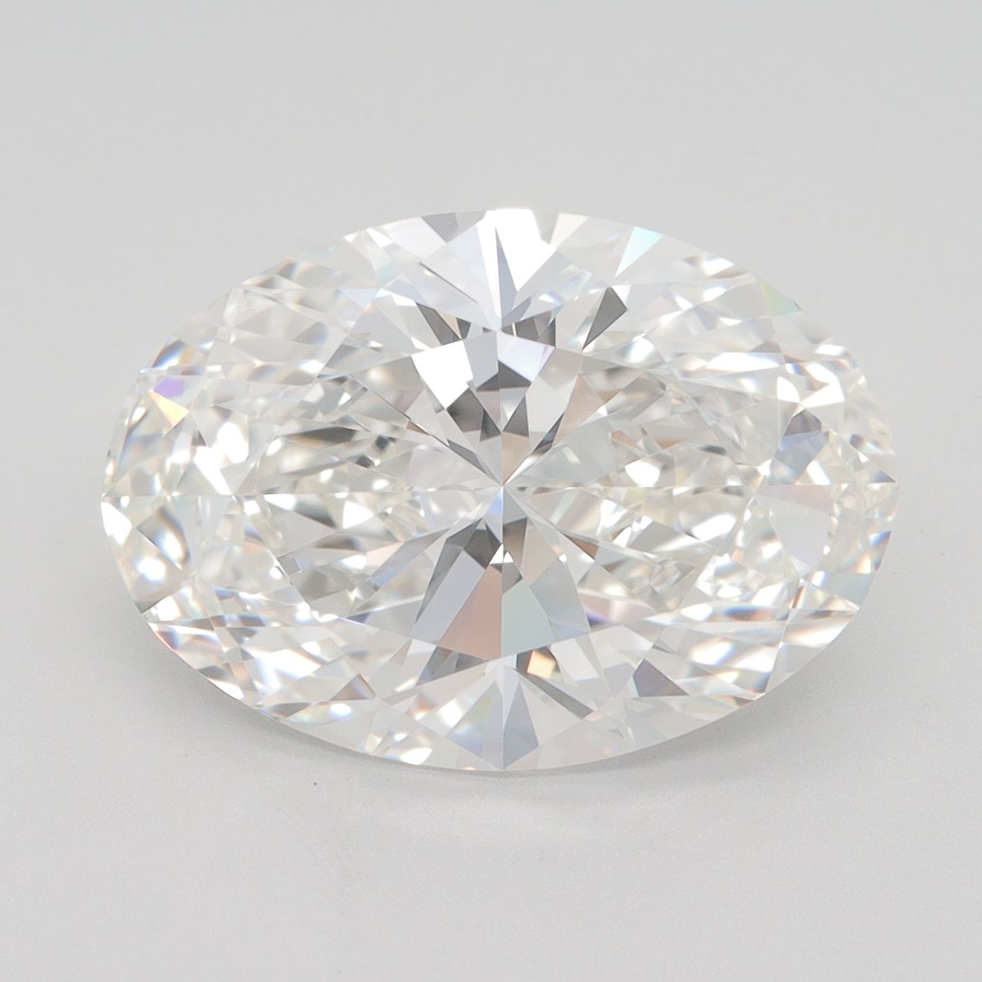 6.39 ct. oval Lab Grown Diamond front image