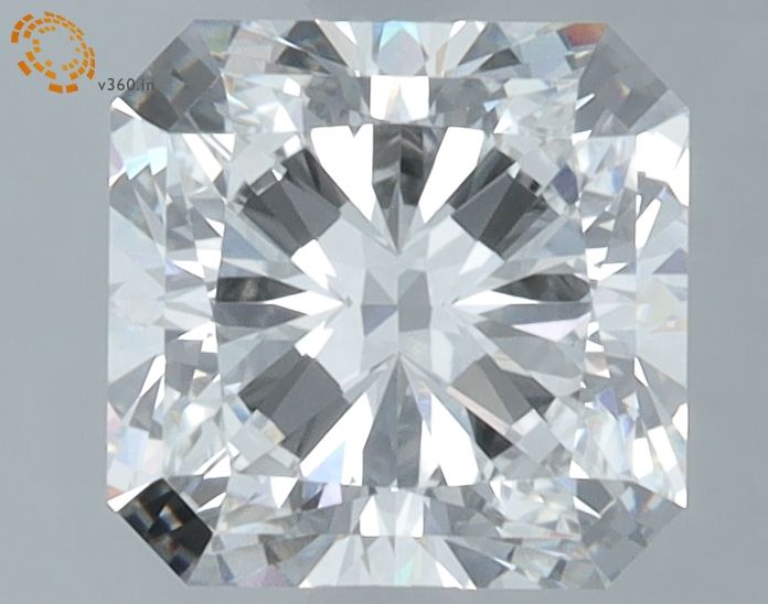 2.01 ct lab-grown Square radiant Diamond