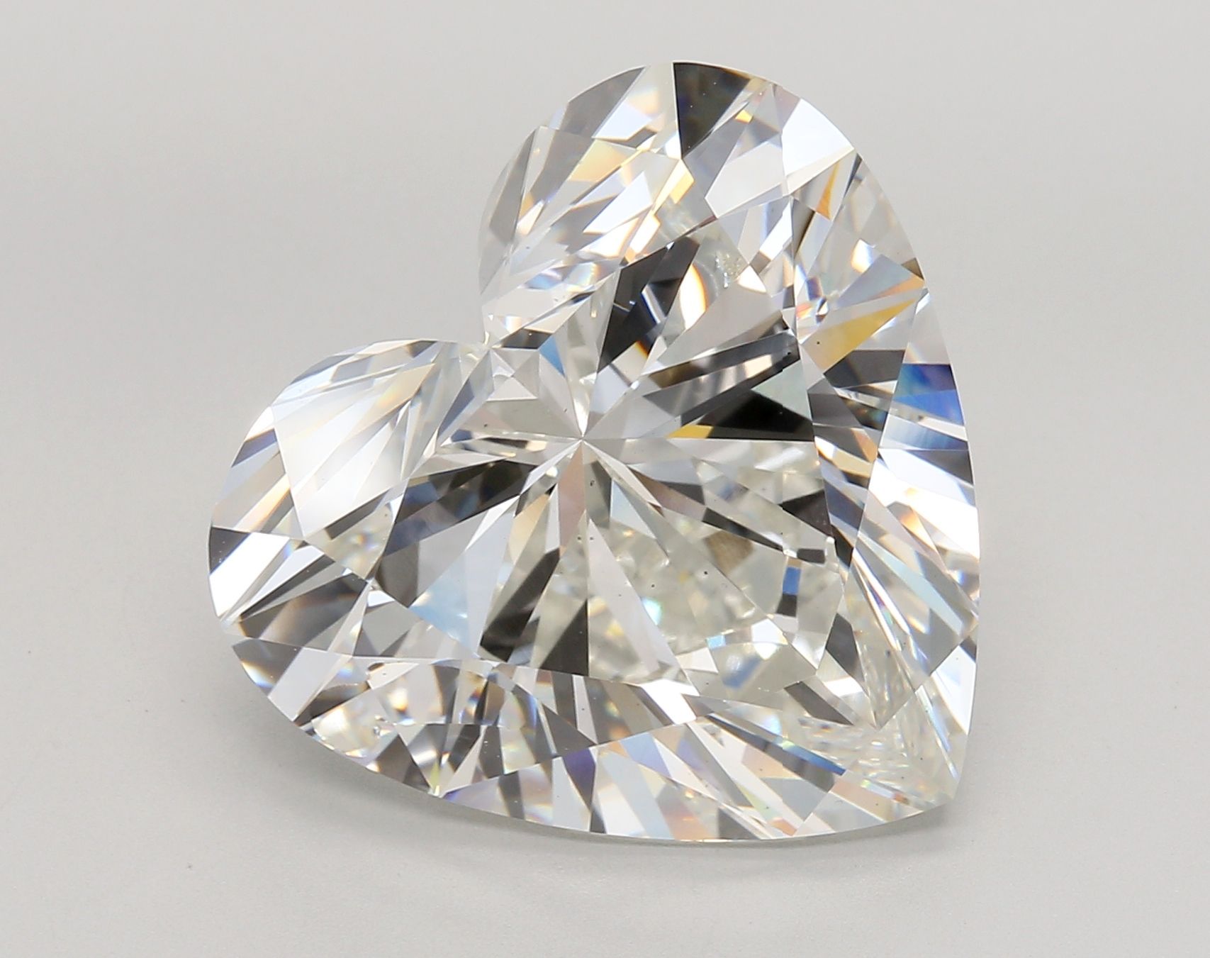 17.02 ct. heart Lab Grown Diamond front image