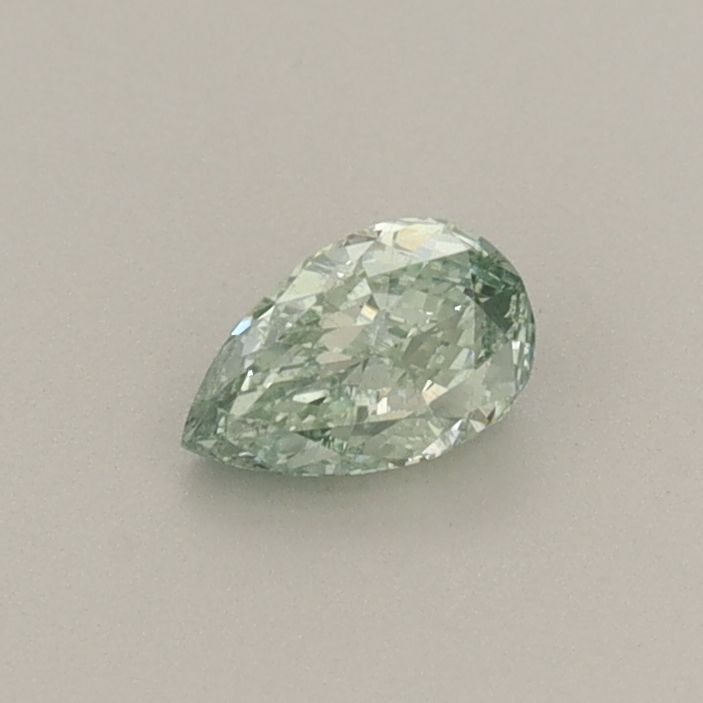 0.27 CT Fancy Intense Green PEAR