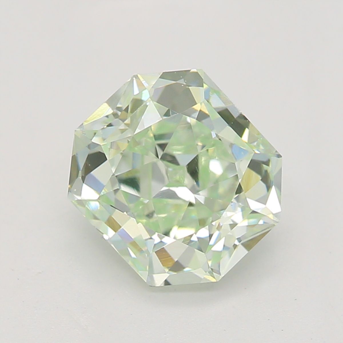 Diament 0.92 ct Fancy Light Blueish Green/VS1