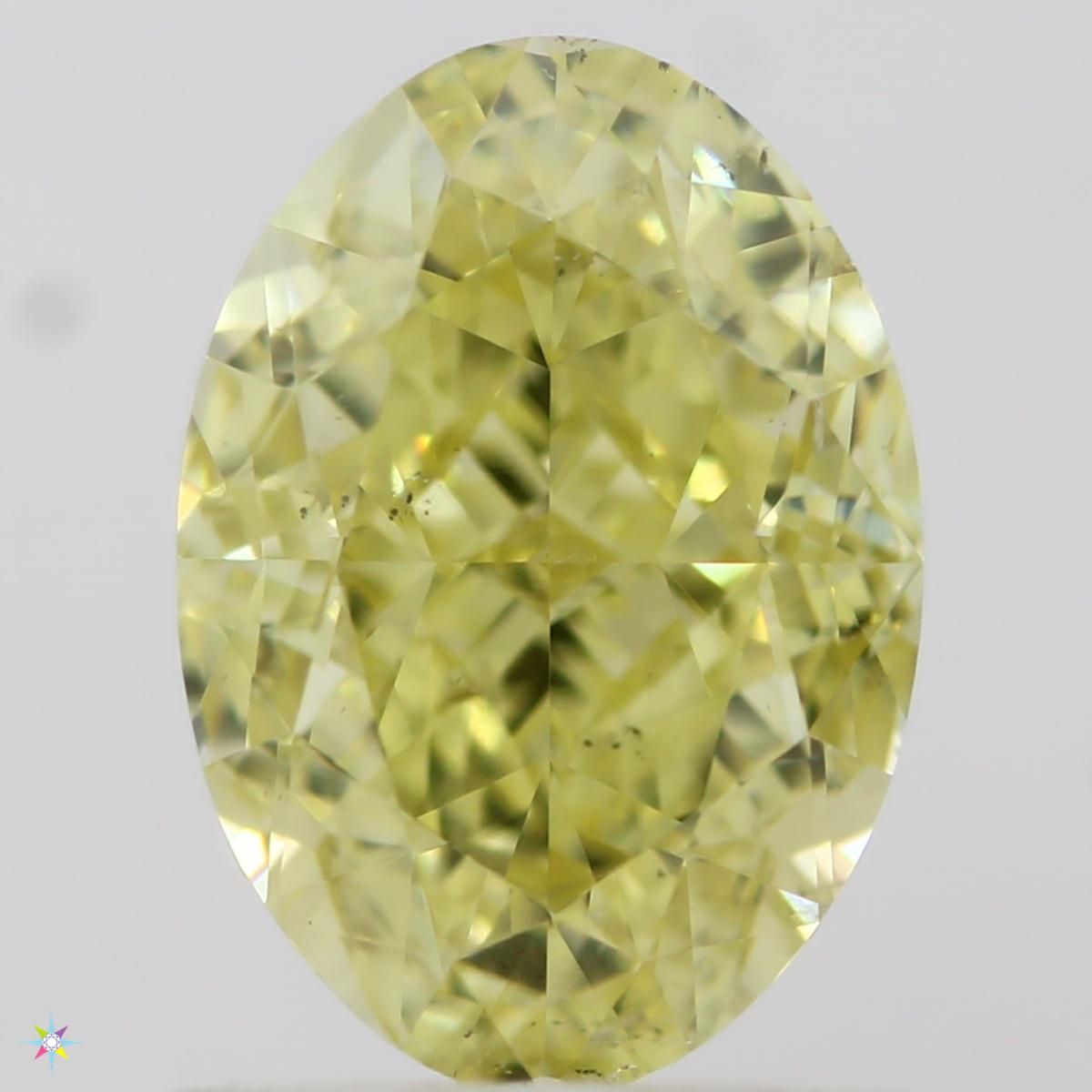Diament 1.31 ct Fancy Intense Yellow/SI1