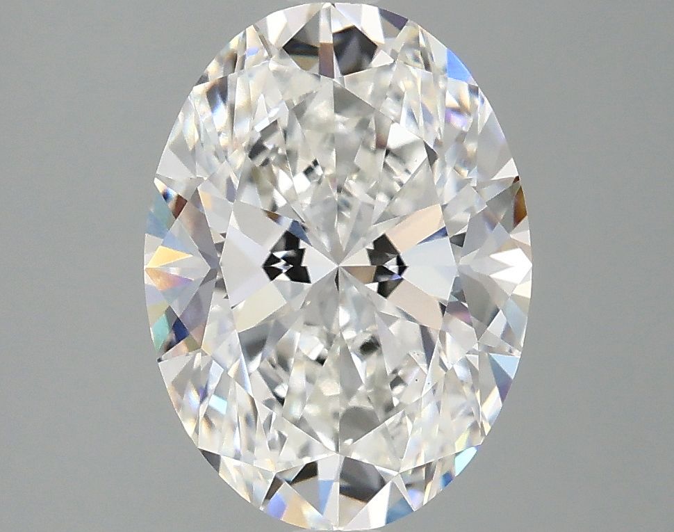 3.03 ct. oval Lab Grown Diamond front image
