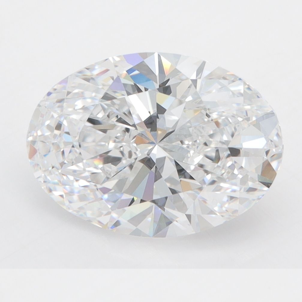 3.43 ct. oval Lab Grown Diamond front image